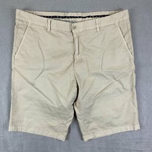 Paul & Shark Yachting Mens Shorts 40 Beige Chino Casual Preppy Made In Italy